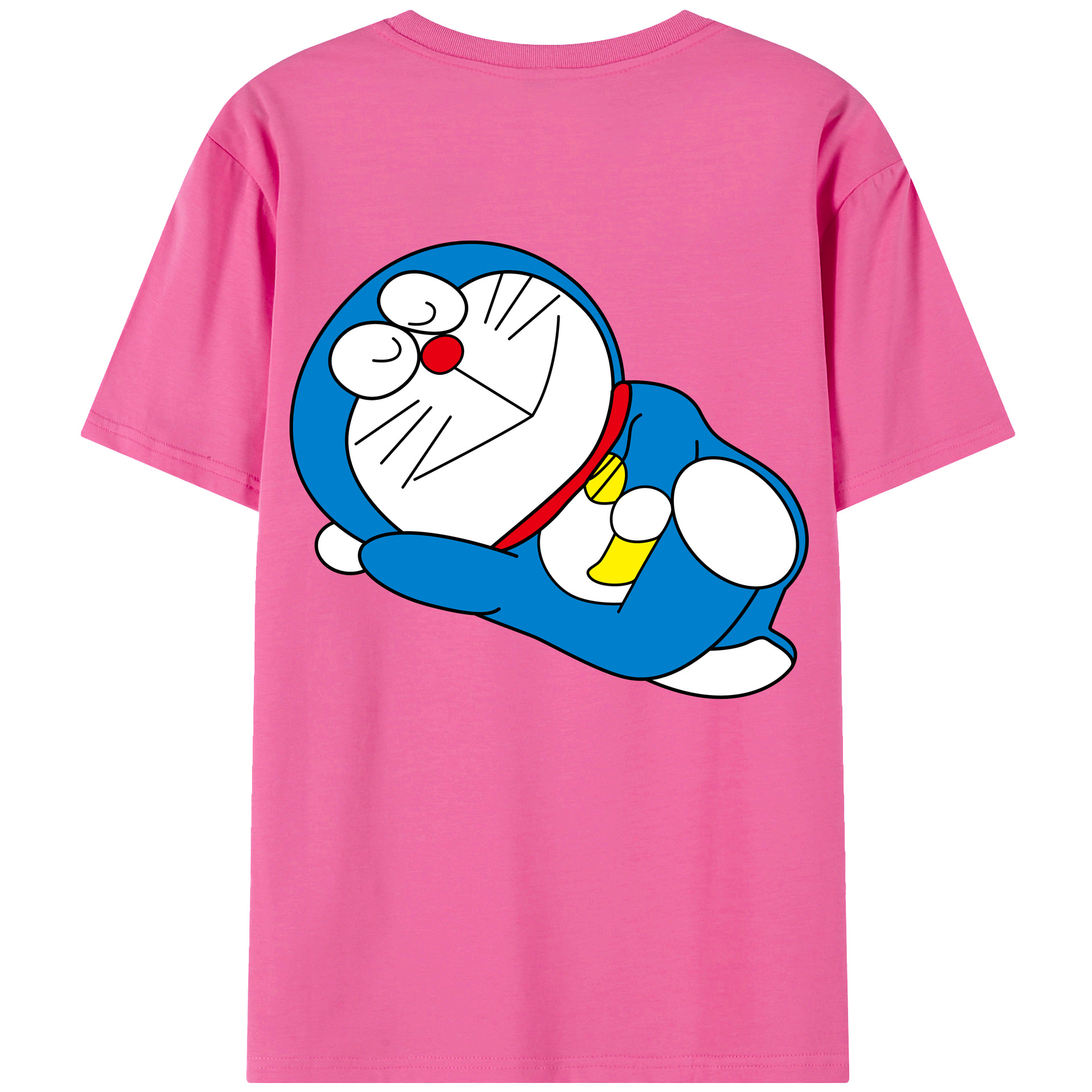 （画像用） ドラえもん Doraemon レディース半袖Tシャツ(バックプリント)